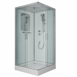Душевая кабина Niagara NG-6001-01Q 900х900х2100, низкий поддон 16 см, стекло прозрачное - фото, отзывы, цена