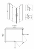 Душевое ограждение Niagara NG-6817-08 BLACK 120x80x190, прямоугольник, двери распашные - фото, отзывы, цена