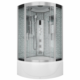 Душевая кабина Niagara NG-7790W 900x900х2150, высокий поддон стенки белые - фото, отзывы, цена