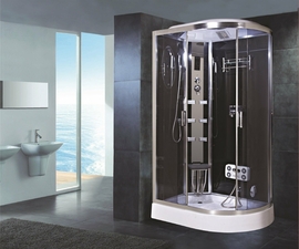 Душевая кабина Niagara NG-903-01L 1200х8002200, низкий поддон 16 см, стекло тонированное - фото, отзывы, цена