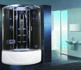 Душевая кабина Niagara NG-911-01 1150х1150х2200, высокий поддон, стекло тонированное - фото, отзывы, цена