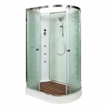 Душевая кабина AvaCan ЕМ1511 L N с гидромассажем, 80х110х208 см - фото, отзывы, цена