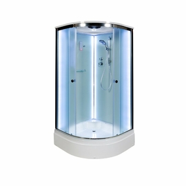 Душевая кабина AvaCan D271S LED, 100х100х220 см - фото, отзывы, цена