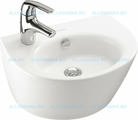 Раковина Jacob Delafon Ove E1567 46 см - фото, отзывы, цена