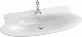 Раковина Jacob Delafon Presquile E4436 100 см - фото, отзывы, цена
