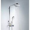 Душевая система Hansgrohe Raindance Select E 300 3jet Showerpipe с термостатом, белый/хром 27127400 - фото, отзывы, цена