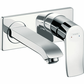 Смеситель Hansgrohe Metris для раковины настенный, хром 31085000 - фото, отзывы, цена