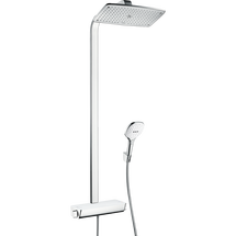 Душевая система Hansgrohe Raindance Select E 360 Showerpipe с термостатом, белый/хром 27112400 - фото, отзывы, цена