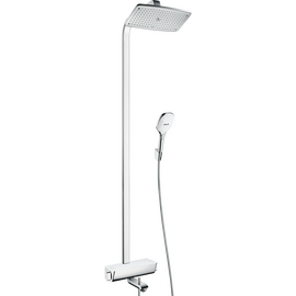 Душевая система Hansgrohe Raindance Select E 360 Showerpipe с термостатом для ванны, белый/хром 27113400 - фото, отзывы, цена