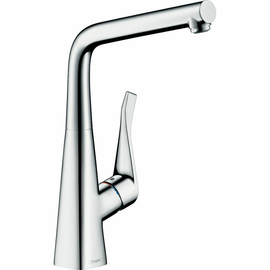 Смеситель Hansgrohe Metris для кухонной мойки 14822000 - фото, отзывы, цена