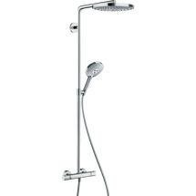 Душевая система Hansgrohe Raindance Select S 240 2jet Showerpipe с термостатом 27129000 - фото, отзывы, цена