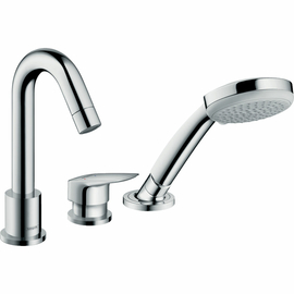 Смеситель Hansgrohe Logis на борт ванны 71310000 - фото, отзывы, цена