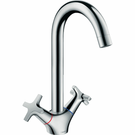Смеситель Hansgrohe Logis Classic для кухонной мойки 71285000 - фото, отзывы, цена