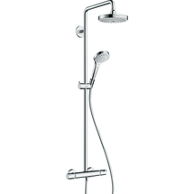 Душевая система Hansgrohe Croma Select S 180 2jet с термостатом 27253400 - фото, отзывы, цена