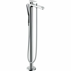 Смеситель для ванны Hansgrohe Metris однорычажный, напольный 31471000 - фото, отзывы, цена