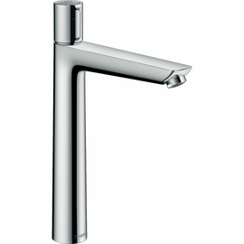 Смеситель Hansgrohe Talis Select E для раковины с высоким изливом и сливным гарнитуром, хром 71752000 - фото, отзывы, цена