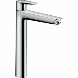 Смеситель Hansgrohe Talis E для раковины с высоким изливом и сливным гарнитуром, хром 71716000 - фото, отзывы, цена