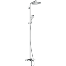 Душевая система Hansgrohe Crometta S 240 Showerpipe с термостатом 27320000 - фото, отзывы, цена