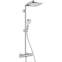 Душевая система Hansgrohe Crometta Е 240 1jet Showerpipe с термостатом 27271000 - фото, отзывы, цена