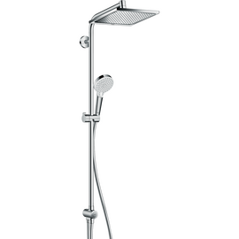 Душевая система Hansgrohe Crometta E 240 1jet Showerpipe Reno EcoSmart 27289000 - фото, отзывы, цена