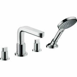 Смеситель Hansgrohe Metris S на борт ванны 31446000 - фото, отзывы, цена