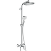Душевая система Hansgrohe Crometta S 240 1jet Showerpipe EcoSmart со смесителем 27269000 - фото, отзывы, цена