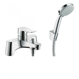 Смеситель Hansgrohe Metris для ванны с душем 31422000 - фото, отзывы, цена