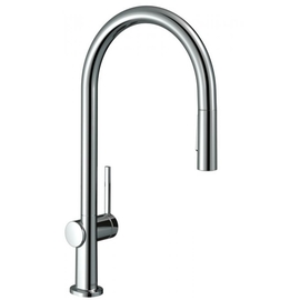 Смеситель для кухни Hansgrohe Talis M54, однорычажный, 210, с вытяжным душем, 2jet 72800000 - фото, отзывы, цена
