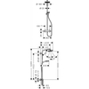 Душевая система Hansgrohe Crometta 160 1Jet с термостатом 27264400 - фото, отзывы, цена