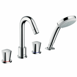 Смеситель Hansgrohe Logis на борт ванны 71314000 - фото, отзывы, цена