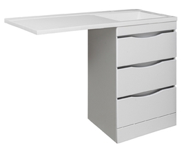 Тумба Runo Орион 60 с раковиной Гамма 120 лайт, левое крыло с кронштейном, белая - фото, отзывы, цена