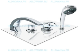 Смеситель врезной 1Marka TN-SWG 028 Argo на 4 отверстия - фото, отзывы, цена