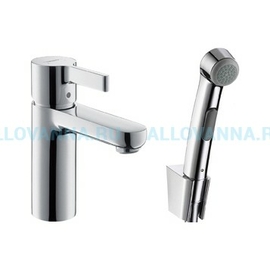 Смеситель для биде с душем с минибиде лейкой HANSGROHE Metris S - фото, отзывы, цена