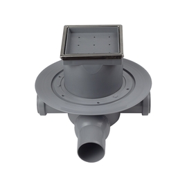 Трап Pestan напольный Confluo Standard 10х10 Dry 3 Ceramic, ABS-пластик, под плитку, горизонтальный, в бок - фото, отзывы, цена