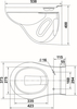Унитаз подвесной Керамин Гранд, безободковый - фото, отзывы, цена