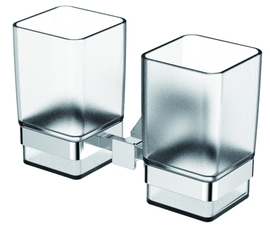 Держатель для стаканов двойной Хром KAISER Moderne KH-1235 Chrome - фото, отзывы, цена