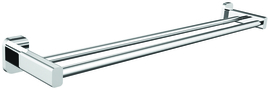 Держатель для полотенца двойной Хром KAISER Oval KH-2048 Chrome - фото, отзывы, цена