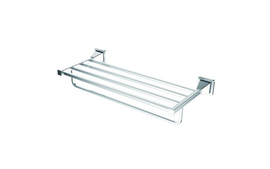 Полка для полотенец с держателем Хром KAISER Moderne KH-1039 Chrome - фото, отзывы, цена