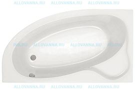 Акриловая ванна Santek Эдера 170х110 левая - фото, отзывы, цена