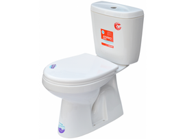 Унитаз Santek Анимо вертикальный выпуск сиденье микролифт - фото, отзывы, цена
