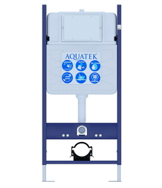 Инсталляция для подвесного унитаза Aquatek INS-0000014 - фото, отзывы, цена