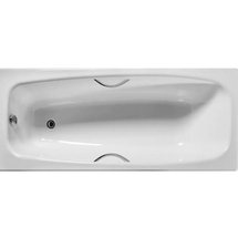 Ванна чугунная Грация  170х70 с отверстиями под ручки - фото, отзывы, цена
