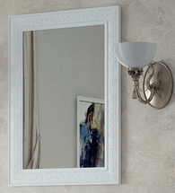 Зеркало Corozo Классика 60 универсальное, белое - фото, отзывы, цена