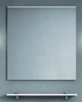 Зеркало с полкой Corozo Мирэль 70, белое - фото, отзывы, цена