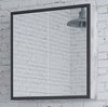 Зеркальный шкаф Corozo Айрон 60, черный/антик, SD-00000278 - фото, отзывы, цена