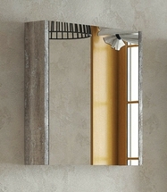 Зеркало-шкаф Corozo Верона 65, универсальное, антик - фото, отзывы, цена