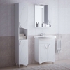 Зеркало-шкаф Corozo Кентис 60/С, белое - фото, отзывы, цена
