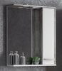 Зеркало-шкаф Corozo Лорена 65/С, антик/белое - фото, отзывы, цена