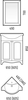 Тумба угловая Corozo Классика 65, белая с раковиной Kirovit Классик угловой - фото, отзывы, цена