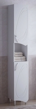 Шкаф-пенал Corozo Кентис 30, белый - фото, отзывы, цена